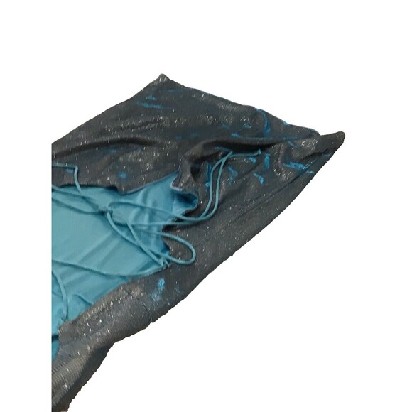 Sophia Thomas Iridescent Homecoming Dress Small Glitter Prom Formal Strappy READ - Picture 13 of 13